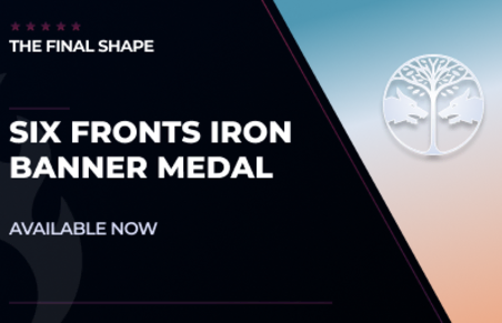 Six Fronts Iron Banner Medal in Destiny 2