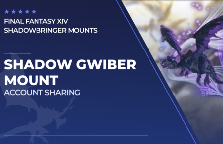 Shadow Gwiber Mount in Final Fantasy XIV