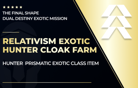 Relativism Exotic Hunter Cloak Farm in Destiny 2