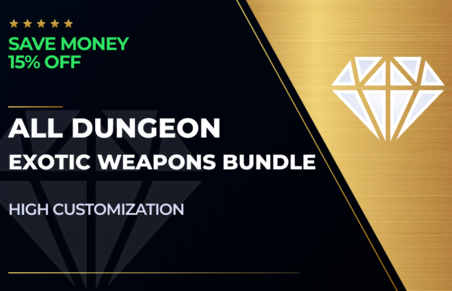 All Dungeon Exotic Weapons Bundle in Destiny 2