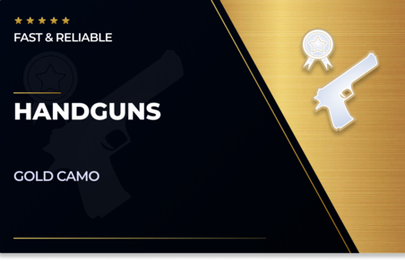 Handguns Gold Camo in CoD Modern Warfare 2
