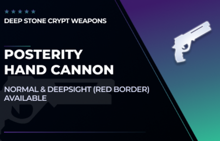 Posterity - Hand Cannon in Destiny 2