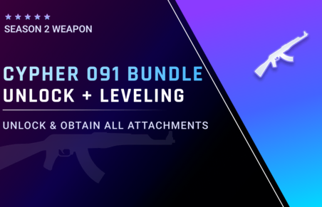 BO6 Cypher 091 Unlock & Leveling Bundle in Call of Duty