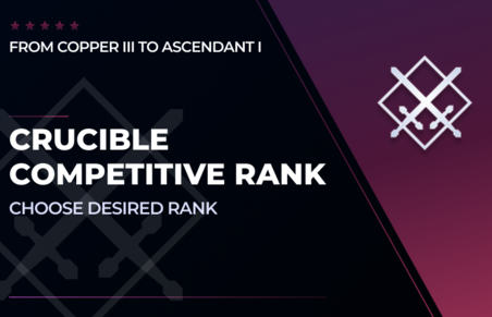 Crucible Competitive Rank Boost in Destiny 2