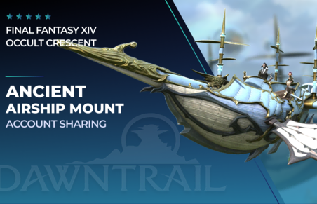 Ancient Airship Mount in Final Fantasy XIV
