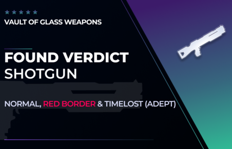 Found Verdict - Shotgun in Destiny 2