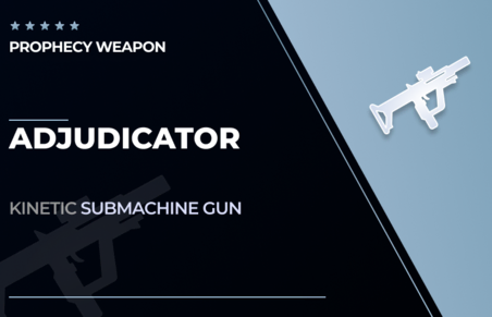 Adjudicator - Submachine Gun in Destiny 2