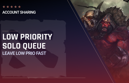 Low Priority Solo Queue in Dota 2