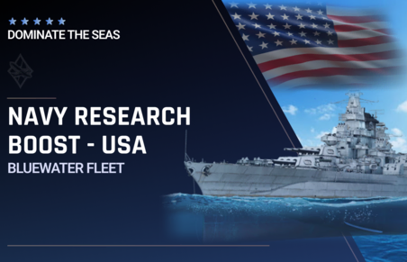 USA Navy Research - Bluewater Fleet in War Thunder