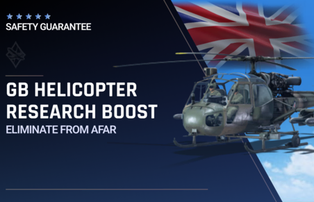 Great Britain Helicopter Research in War Thunder