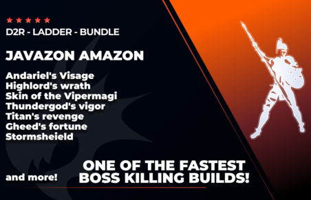Ladder Javazon Amazon in Diablo 2 Resurrected