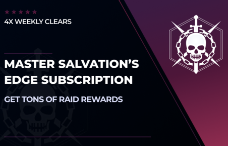 x4 Master Salvation's Edge Subscription (7% off) in Destiny 2