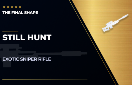 Still Hunt - Exotic Sniper Rifle in Destiny 2