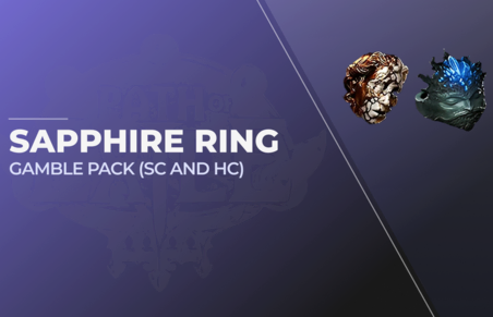 Sapphire Ring Gamble Pack in Path of Exile II