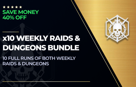 x10 Weekly Raids & Dungeons Golden Bundle in Destiny 2