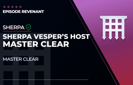 Sherpa Master Vesper's Host Dungeon Clear in Destiny 2