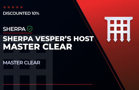 Sherpa Master Vesper's Host Dungeon Clear in Destiny 2