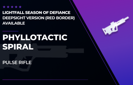 Phyllotactic Spiral - Pulse Rifle in Destiny 2