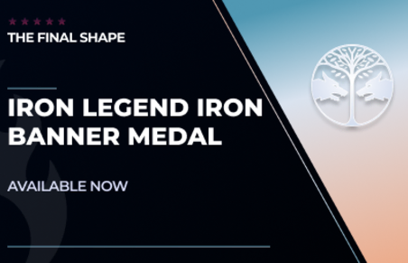 Iron Legend Iron Banner Medal in Destiny 2