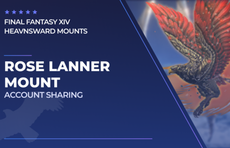 Rose Lanner Mount in Final Fantasy XIV