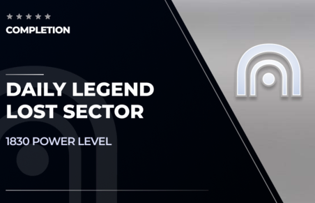 Legend (2005) Lost Sector in Destiny 2