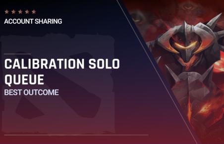 Calibration Solo Queue in Dota 2