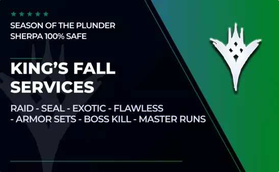 KING'S FALL RAID SERVICES in Destiny 2