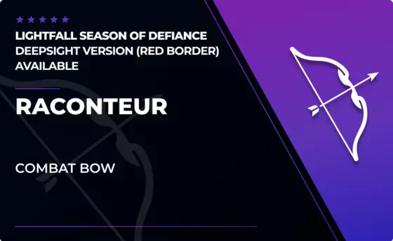 Raconteur - Combat Bow in Destiny 2
