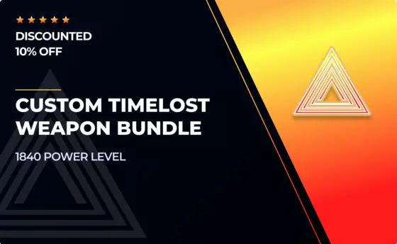 Custom Timelost Weapon Boost 10% off in Destiny 2