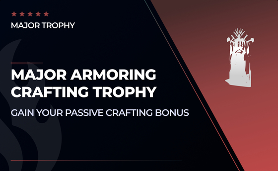 Major Armoring Crafting Trophy in New World
