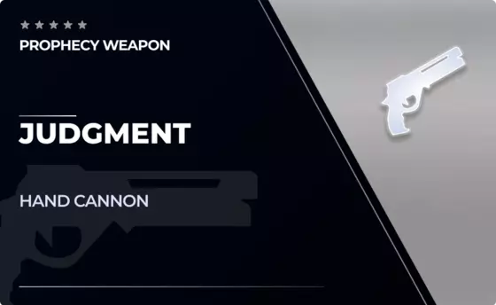 Judgment - Hand Cannon in Destiny 2
