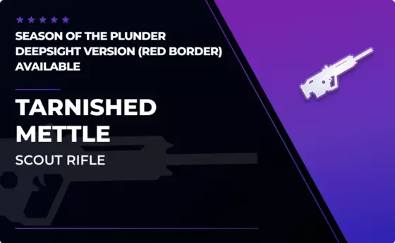Tarnished Mettle - Scout Rifle in Destiny 2