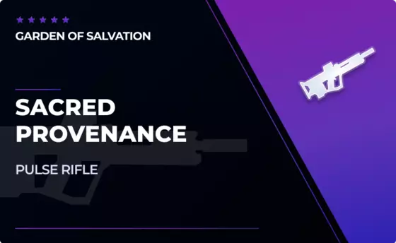 Sacred Provenance - Pulse Rifle in Destiny 2
