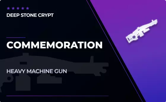 Commemoration - Machine Gun in Destiny 2