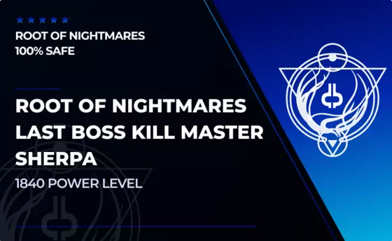 Master Root of Nightmares - Nezarec Kill Sherpa in Destiny 2