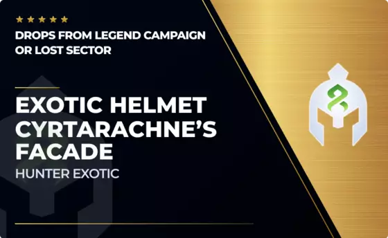 Cyrtarachne’s Facade - Exotic Hunter Helmet in Destiny 2