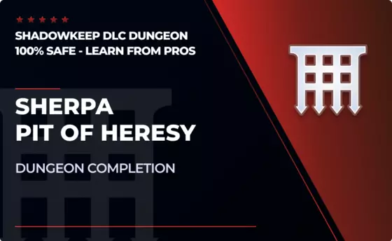 Sherpa Pit of Heresy Dungeon in Destiny 2
