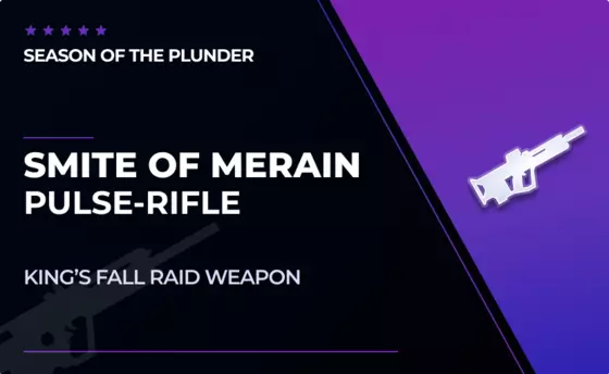Smite of Merain - Pulse Rifle in Destiny 2