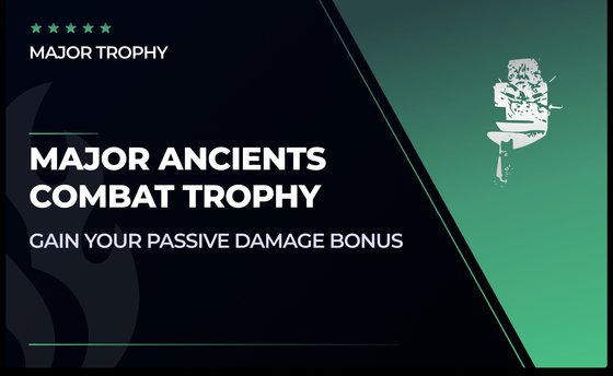 Major Ancients Combat Trophy in New World