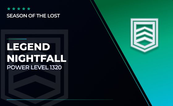 Nightfall: The Ordeal Legend Level (1320) in Destiny 2