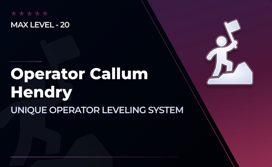 Operator Callum Hendry Leveling in CoD: Vanguard
