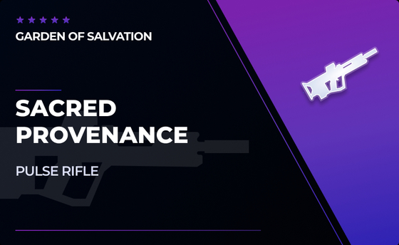 Sacred Provenance - Legendary Pulse Rifle in Destiny 2