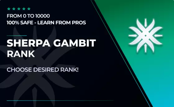 Sherpa Gambit - Infamy Rank in Destiny 2