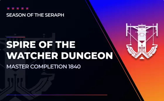Spire of the Watcher - Master Completion in Destiny 2