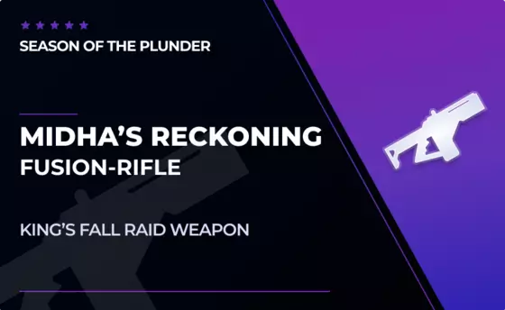 Midha's Reckoning - Fusion Rifle in Destiny 2