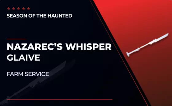 Nazarec's Whisper - Glaive in Destiny 2
