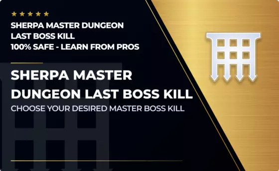 Sherpa Dungeon Master Last Boss Kill in Destiny 2
