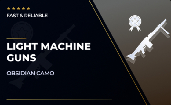 Light Machine Gun Obsidian Camo in CoD: Modern Warfare