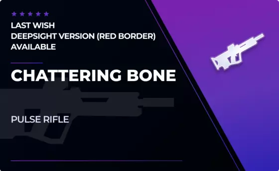 Chattering Bone - Pulse Rifle in Destiny 2