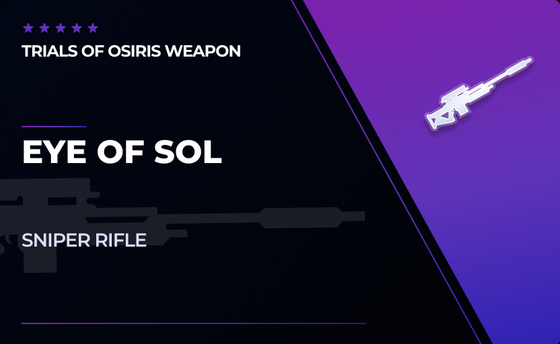 Eye of Sol - Sniper Rifle in Destiny 2